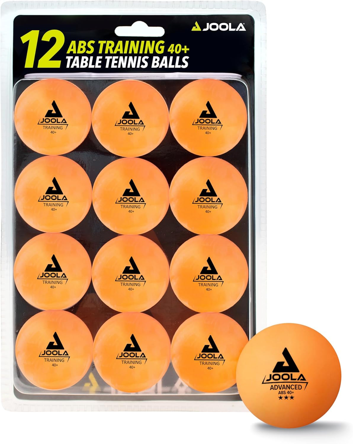 Ping Pong Balls - Training 3 Star Table Tennis Balls - 40+Mm Regulation Bulk Ping Pong Balls – 12 Pack Colored Ping Pong Balls, Available with Magnetic Ball Holder, Attaches to Ping Pong Table